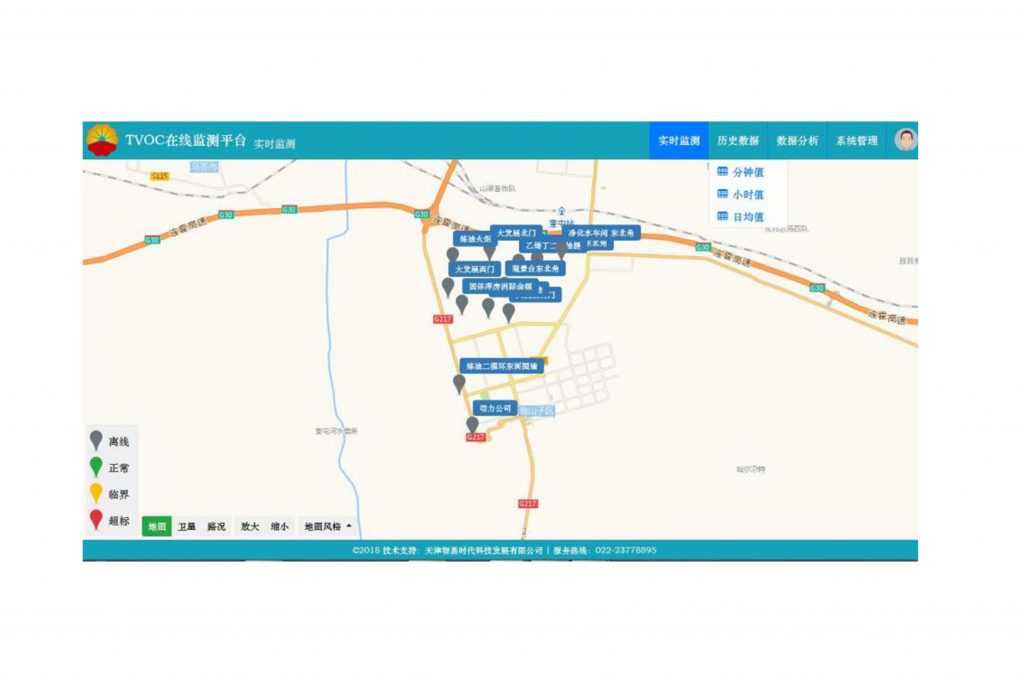 ZWIN-VOC-PLAT  VOC在线监测系统平台