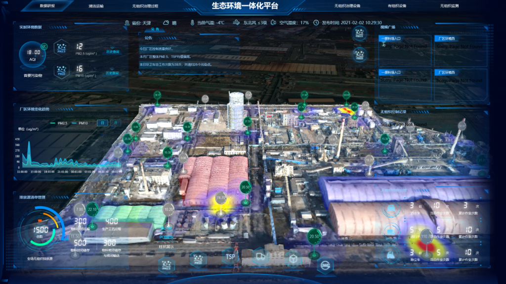 无组织排放管控治一体化平台介绍