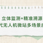 立体监测+精准溯源：智易时代无人机微站多场景应用案例