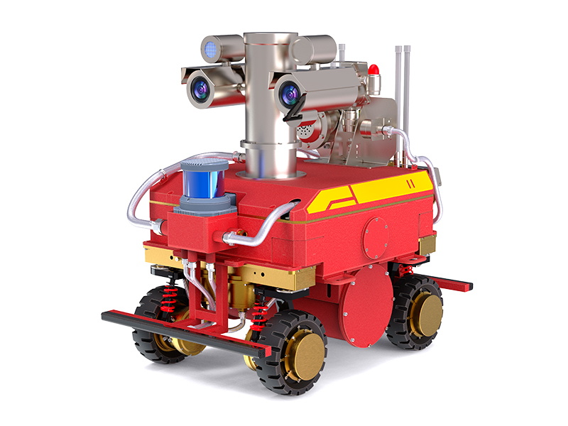 四轮防爆巡检机器人