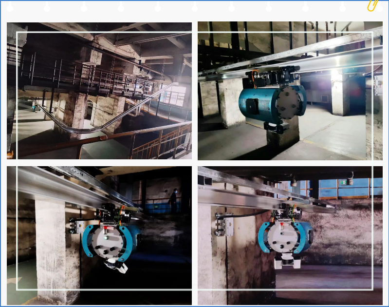 某焦化厂焦炉地下室轨道智能巡检机器人应用项目