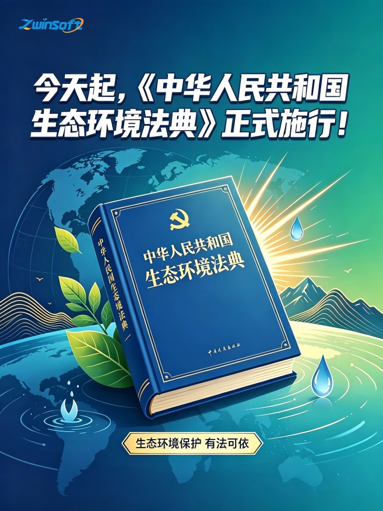 《中华人民共和国生态环境法典》正式施行